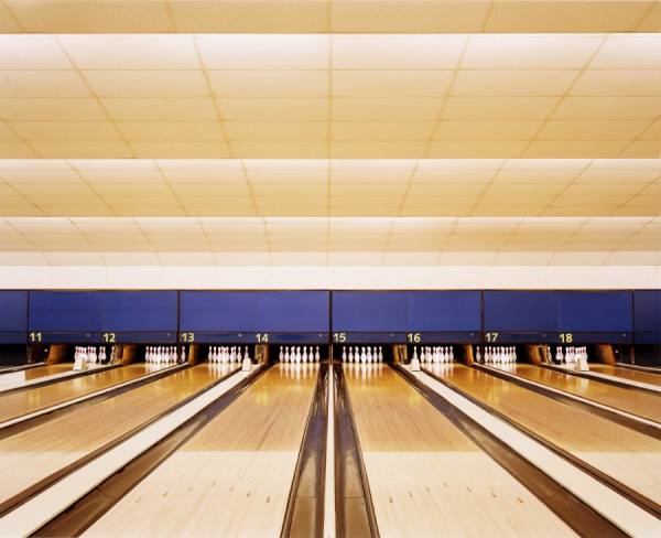 Photograph Chris Frazer Smith Bowling Lanes on One Eyeland